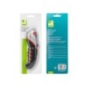 Cuter q-connect metalico ancho aleacion de aluminio - 2 cuchillas de repuesto - cuchilla 19 mm xd-8300 blister 1 unida