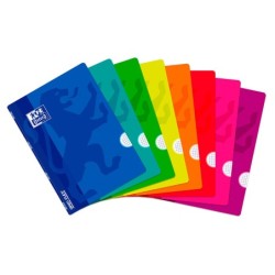 Libreta escolar oxford tapa flexible optik paper openflex 48 hojas 90 gr din a4 cuadro 4 mm colores surtidos
