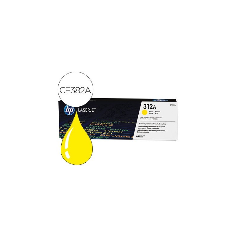Toner hp 312a laserjet pro mfp m476 amarillo -2.700 pag-