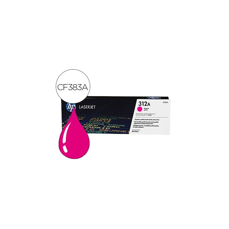 Toner hp 312a laserjet pro mfp m476 magenta -2.700 pag-
