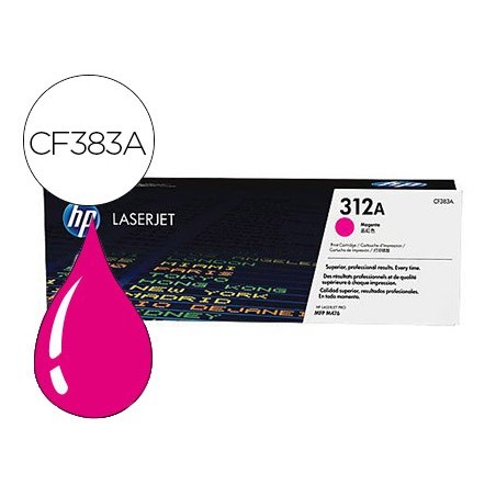 Toner hp 312a laserjet pro mfp m476 magenta -2.700 pag-