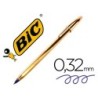 Boligrafo bic cristal celebration oro tinta azul unidad
