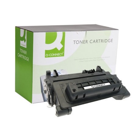 Toner q-connect compatible hp ce390a para laser jet negro -10.000 pag-