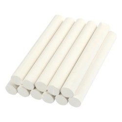 Tiza blanca antipolvo liderpapel caja de 10 unidades