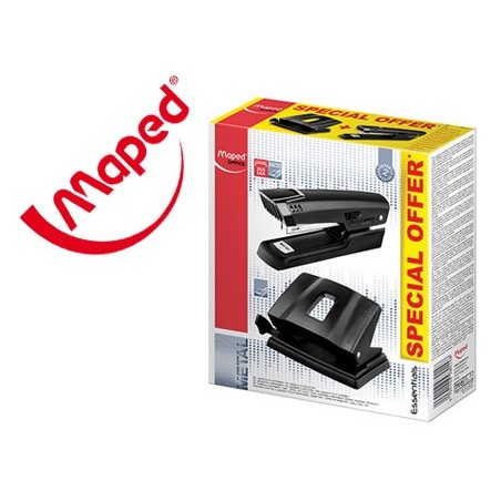 Grapadora  taladradora maped essentials