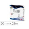 Cinta de cierre adhesiva plico velcro blanco 20mm x 25m