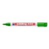 Rotulador edding marcador permanente 400 verde punta redonda 1 mm recargable