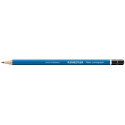 Lapices de grafito staedtler mars lumograph 100 f unidad