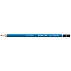 Lapices de grafito staedtler mars lumograph 100 2h unidad