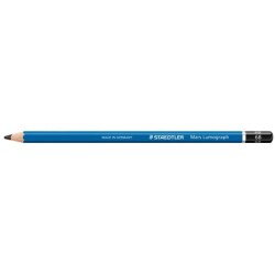 Lapices de grafito staedtler mars lumograph 100 6b unidad