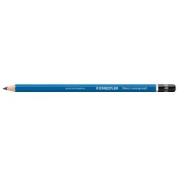 Lapices de grafito staedtler mars lumograph 100 4b unidad