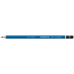 Lapices de grafito staedtler mars lumograph 100 3b unidad