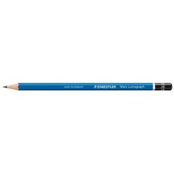 Lapices de grafito staedtler mars lumograph 100 2b unidad