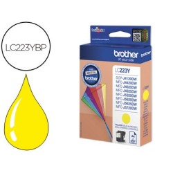 Ink-jet brother lc-223cbp amarillo dcp4120dw mfcj4420dw mfcj4620dw mfcj5320dw 550 pag