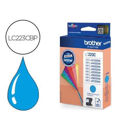Ink-jet brother lc-223cbp cian dcp4120dw mfcj4420dw mfcj4620dw mfcj5320dw 550 pag