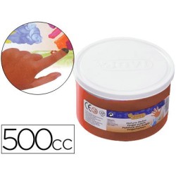 Pintura a dedos jovi 500 cc marron