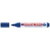 Rotulador edding para pizarra blanca 660 color azul punta redonda 1,5-3 mm recargable
