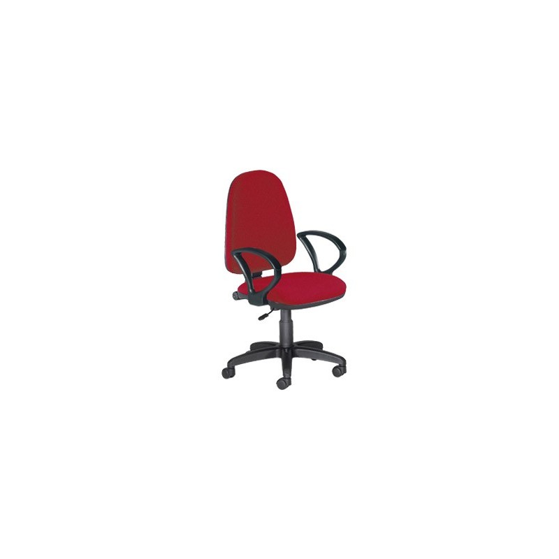 Silla rocada con brazos color burdeos diametro base 610 mm respaldo de 490 mm x 420 mm Silla rocada con brazos color burdeos diametro base 610 mm respaldo de 490 mm x 420 mm