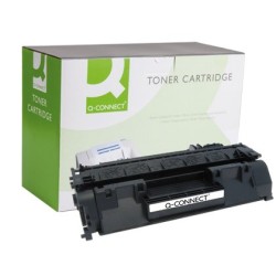 Toner q-connect compatible hp cf280x laserjet /m401 -6900 pag- negro