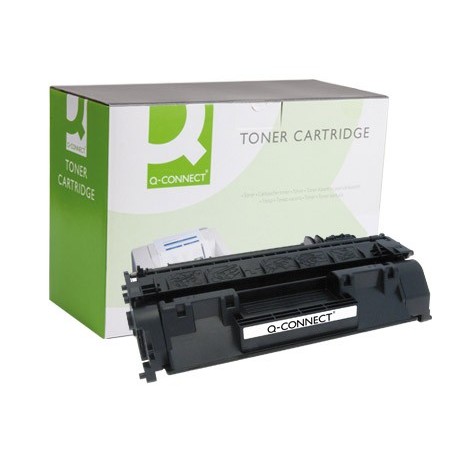 Toner q-connect compatible hp cf280x laserjet /m401 -6900 pag- negro