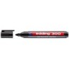 Rotulador edding marcador permanente 300 negro punta redonda 1,5-3 mm recargable