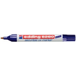 Rotulador edding marcador de seguridad visible bajo la luz ultravioleta punta redonda 1,5 mm