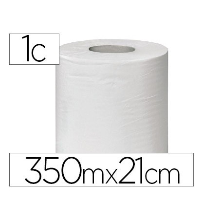 Papel secamanos buga 35x21cm reciclado 1 capa 43 g/m2 350 m