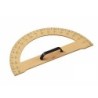 Semicirculo para encerado faibo de plastico imitacion madera 34 cm