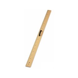 Regla para encerado faibo de plastico imitacion madera 100 cm