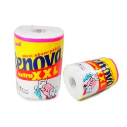 Papel de cocina renova jumbo ultra absorbente 42g/m2 ancho 210mm largo 25m
