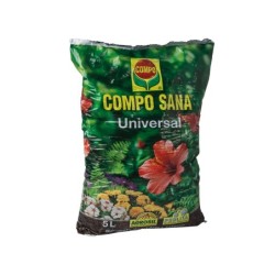 Sustrato compo universal para plantas de interior y exterior saco de 5 litros