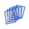 Funda para portacatalogo tarifold din a4 color azul pack de 10 unidades