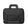 Maletin para portatil q-connect 15,4\ negro 1 asa 2 bolsillos exteriores medidas 390x290x90 mm