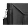 Maletin para portatil q-connect 15,4\ negro 1 asa 2 bolsillos exteriores medidas 390x290x90 mm