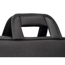 Maletin para portatil q-connect 15,4\ negro 1 asa 2 bolsillos exteriores medidas 390x290x90 mm