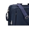 Maletin para portatil q-connect 15,5\ azul 1 asa 1 bolsillo exterior medidas 390x310x120 mm