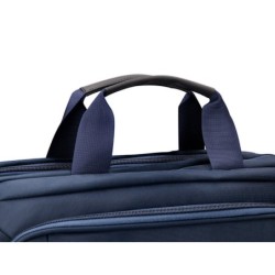Maletin para portatil q-connect 15,5\ azul 1 asa 1 bolsillo exterior medidas 390x310x120 mm