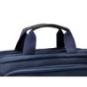 Maletin para portatil q-connect 15,5\ azul 1 asa 1 bolsillo exterior medidas 390x310x120 mm