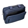 Maletin para portatil q-connect 15,5\ azul 1 asa 1 bolsillo exterior medidas 390x310x120 mm