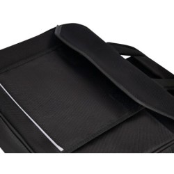 Maletin para portatil q-connect 15,4\ negro 1 asa 2 bolsillos exteriores medidas 390x290x90 mm