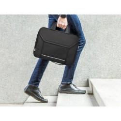 Maletin para portatil q-connect 15,4\ negro 1 asa 2 bolsillos exteriores medidas 390x290x90 mm