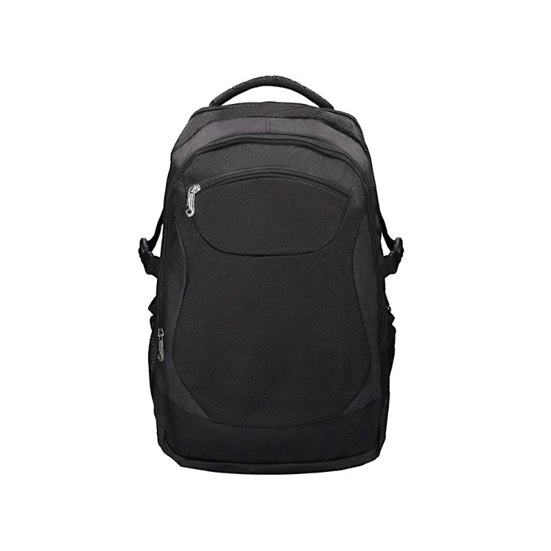 Mochila para portatil q-connect 18\ negra 1 asa 1 bolsillo exterior medidas 330x470x180 mm