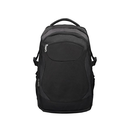 Mochila para portatil q-connect 18\ negra 1 asa 1 bolsillo exterior medidas 330x470x180 mm
