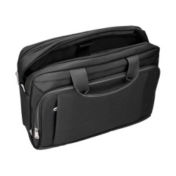 Maletin para portatil q-connect 15,5\ negro 1 asa 1 bolsillo exterior medidas 390x310x120mm