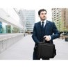 Maletin para portatil q-connect 15,5\ negro 1 asa 1 bolsillo exterior medidas 390x310x120mm