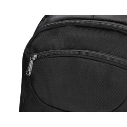 Mochila para portatil q-connect 18\ negra 1 asa 1 bolsillo exterior medidas 330x470x180 mm