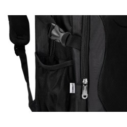 Mochila para portatil q-connect 18\ negra 1 asa 1 bolsillo exterior medidas 330x470x180 mm