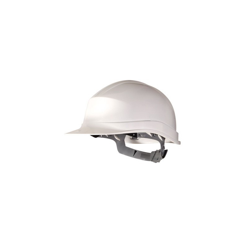 Casco de proteccion deltaplus polietileno especial para obra y trabajos electricos de baja tension color blanco Casco de proteccion deltaplus polietileno especial para obra y trabajos electricos de baja tension color blanco