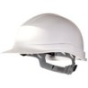 Casco de proteccion deltaplus polietileno especial para obra y trabajos electricos de baja tension color blanco