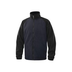 Chaqueta deltaplus polar con cremallera 2 bolsillos color azul talla xl